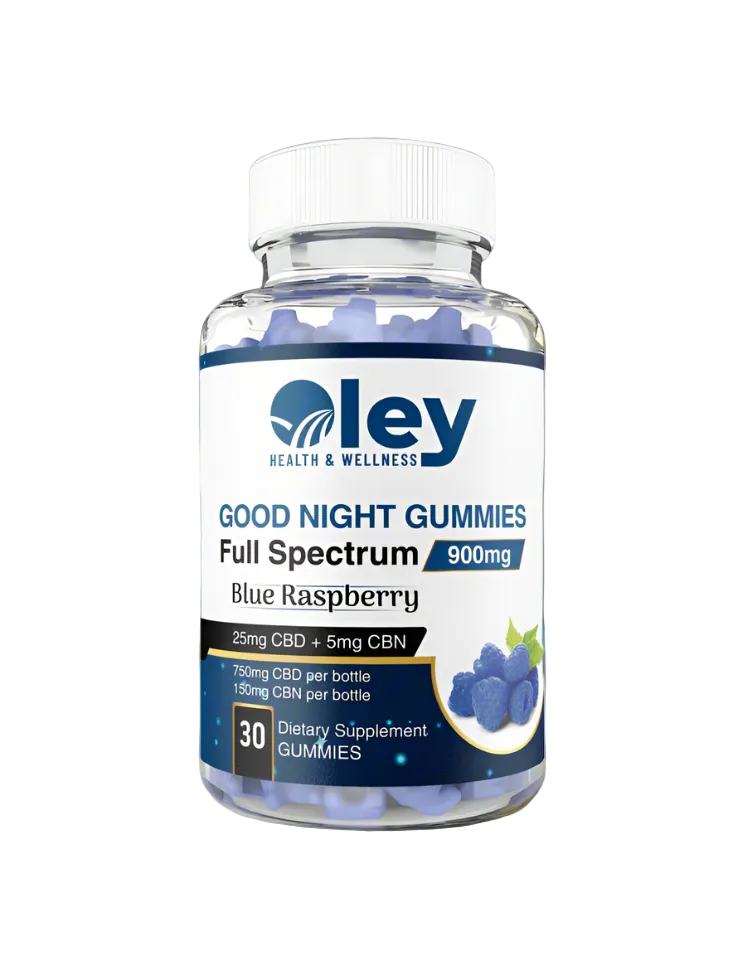 Oley Hemp Good Night Sleep Gummies