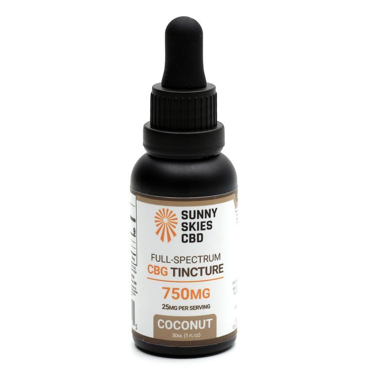 Sunny Skies Full Spectrum Coconut Tincture 750