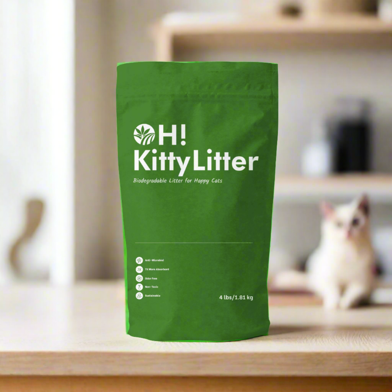 Kitty Litter - 7x More Absorbent - BOGO 50% OFF!