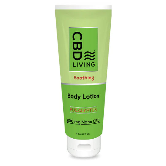 Soothing Eucalyptus CBD Lotion (200-300 mg CBD)