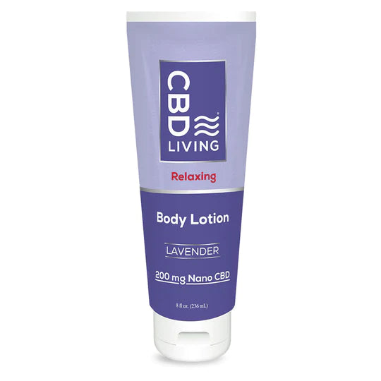 Relaxing Lavender CBD Lotion (200-300 mg CBD)