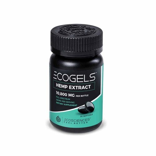 ECOGELS CBD Gel Capules (900 mg CBD)