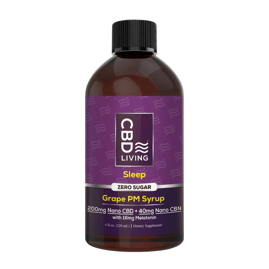 Vegan P.M. Syrup Grape (200 mg CBD+40 mg CBN)
