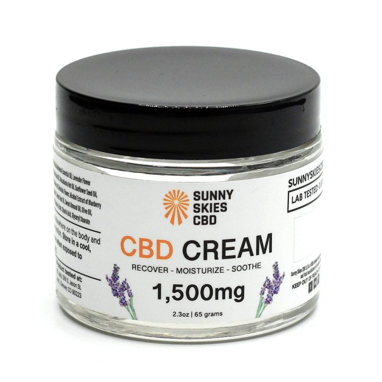 CBD Cream (750-3000 mg CBD)