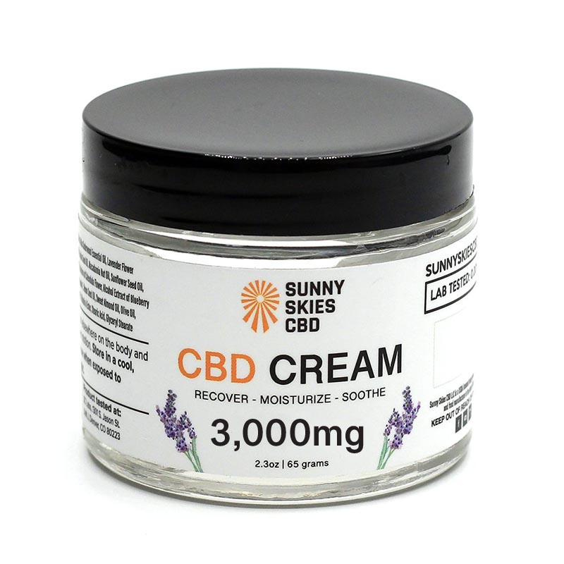 CBD Cream (750-3000 mg CBD)