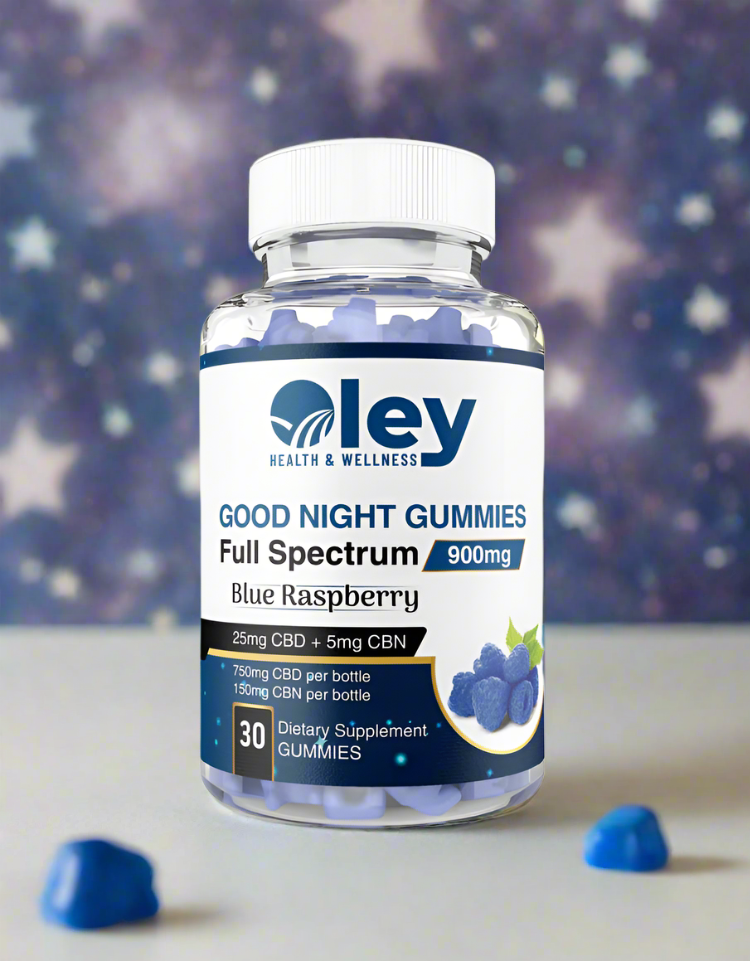 Oley Hemp Good Night Sleep Gummies