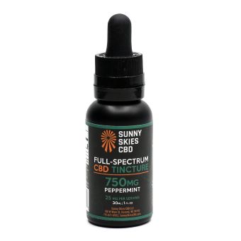 Sunny Skies Full Spectrum Peppermint Tincture 750