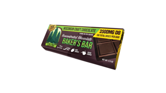 3 TALL PINES DELTA 8 BAKER'S CHOCOLATE BAR