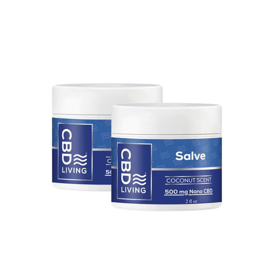 Coconut CBD Salve (500 mg CBD) (Set of 2)