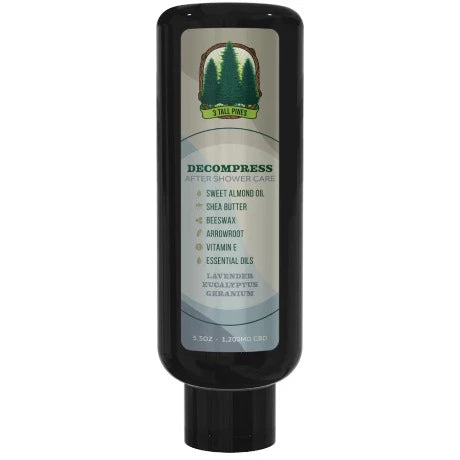 3 TALL PINES CBD AFTER SHOWER CARE - DECOMPRESS