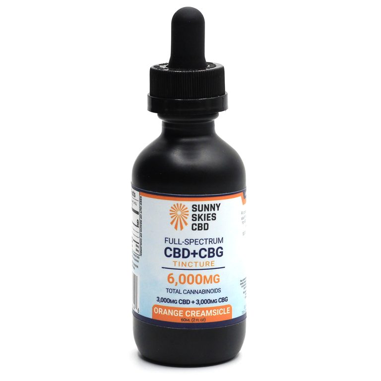 Full Spectrum CBD + CBG Orange Creamsicle (750 - 6000 mg CBD + CBG/<0.3% THC)