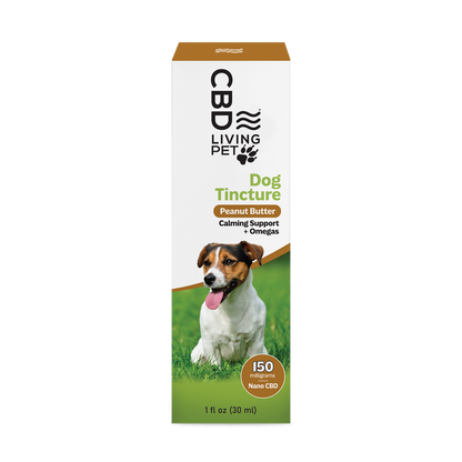 Dog Calming Peanut Butter Flavored Tincture (150 - 1000 mg CBD)