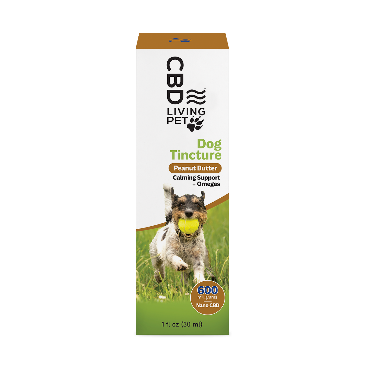 Dog Calming Peanut Butter Flavored Tincture (150 - 1000 mg CBD)