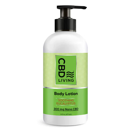 Soothing Eucalyptus CBD Lotion (200-300 mg CBD)