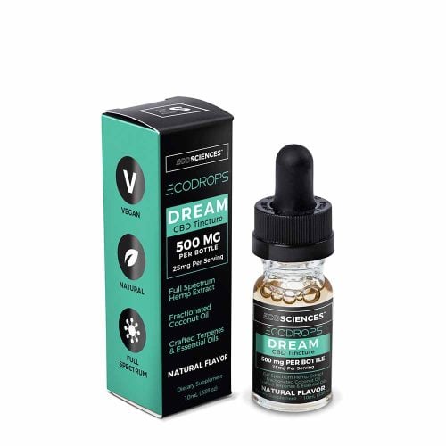 ECODROPS Dreams CBD Oil in MCT Oil (500-1500 mg CBD)